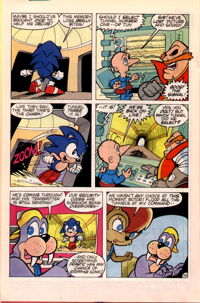 Sonic - Archie Adventure Series October 1995 Page 15